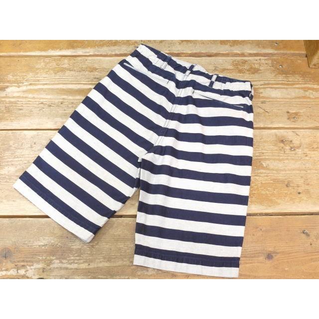SUGAR CANE シュガーケーン ツイルインディゴボーダーショートパンツ