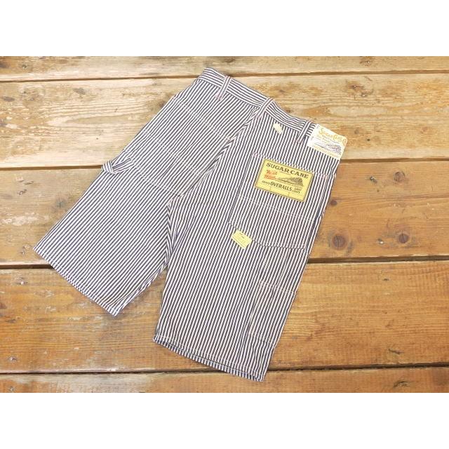 SUGAR CANE シュガーケーン 11oz.ヒッコリーストライプショートパンツ 