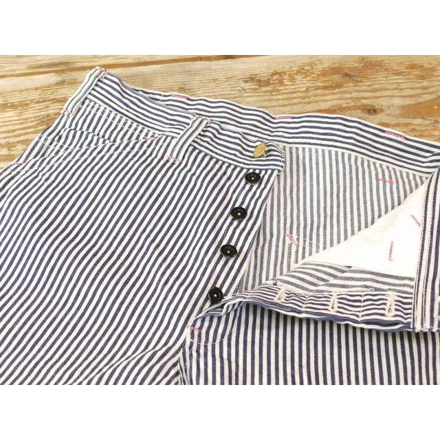 SUGAR CANE シュガーケーン 11oz.ヒッコリーストライプショート