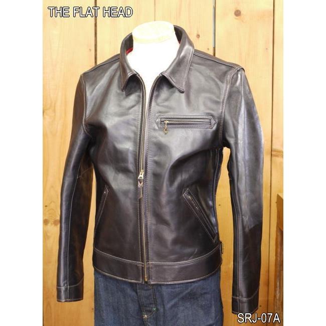 The Flat Head フラットヘッド レザージャケット FRJ-07A ホース The Flat Head フラットヘッド レザージャケット FRJ-07A ホース