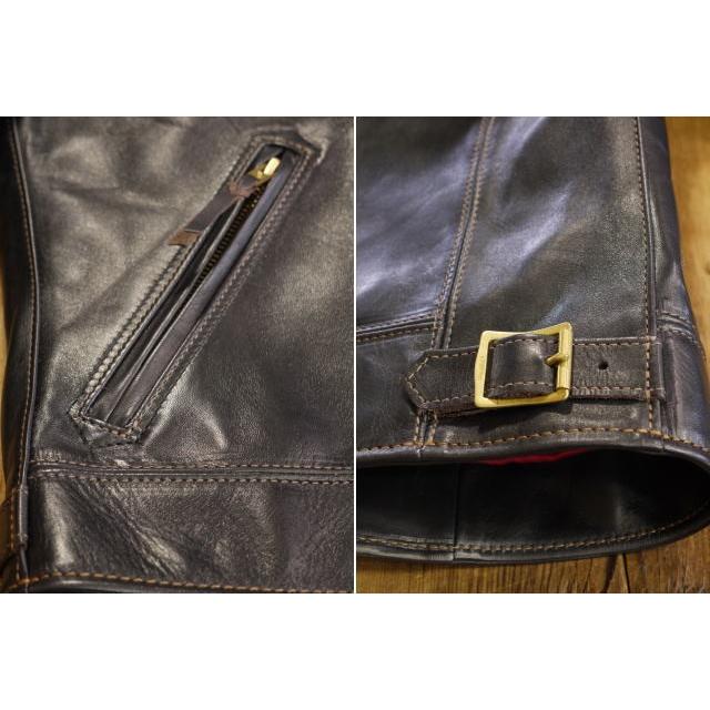 The Flat Head フラットヘッド レザージャケット FRJ-07A ホース The Flat Head フラットヘッド レザージャケット FRJ-07A ホース