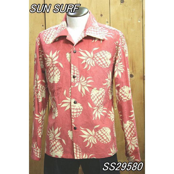 デュークカハナモク SS29580 デュークスパイナップル コットンコーディロイシャツ sunsurf | SUN SURF | 12