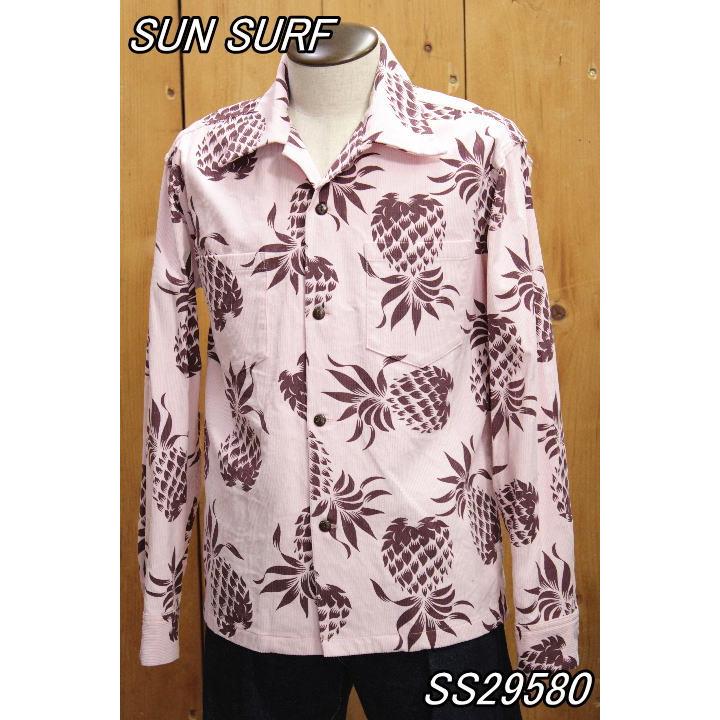 デュークカハナモク SS29580 デュークスパイナップル コットンコーディロイシャツ sunsurf | SUN SURF | 04