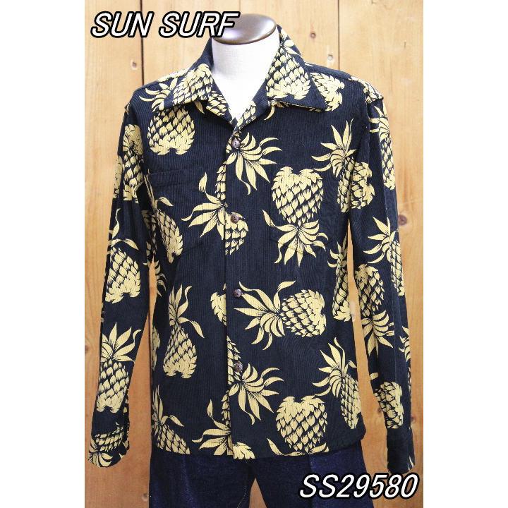 デュークカハナモク SS29580 デュークスパイナップル コットンコーディロイシャツ sunsurf | SUN SURF | 08