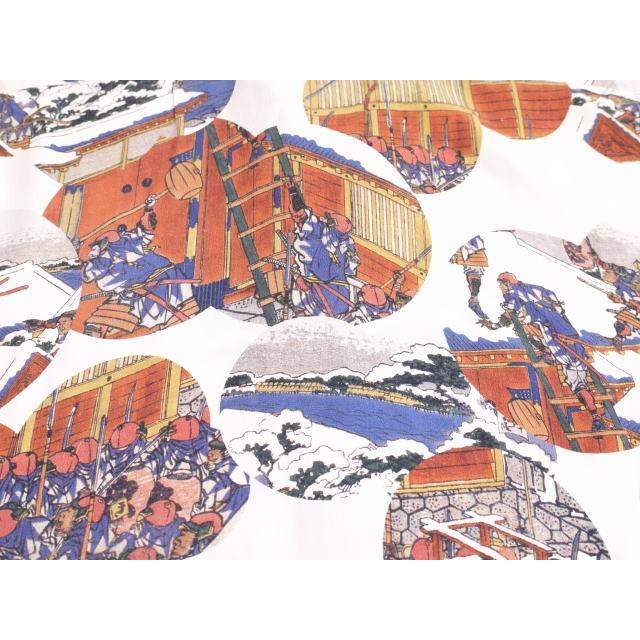 サンサーフ×北齋 忠臣蔵討入 レーヨンシャツ SS37918 サンサーフ 2018 アロハシャツ 北斎 | SUN SURF | 04