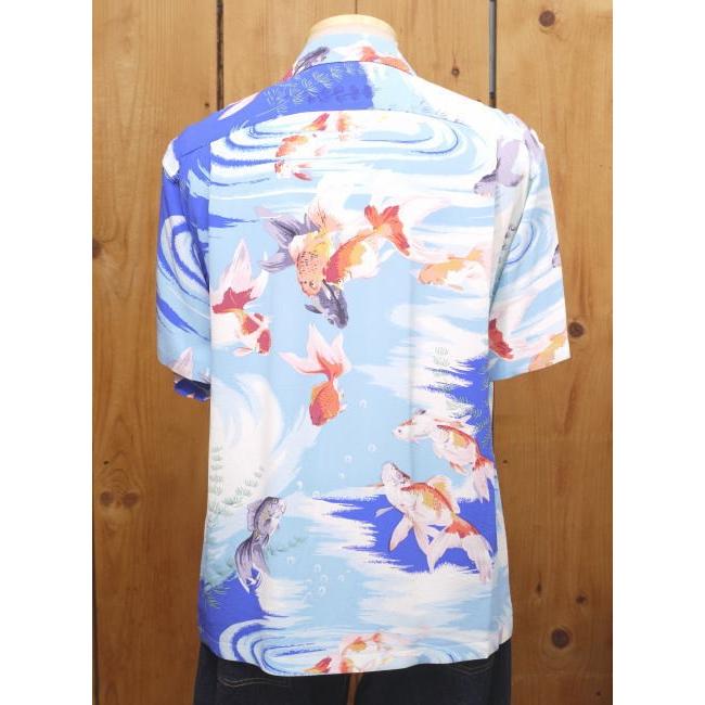 サンサーフ SS38027 GOLD FISH ハワイアンシャツ sunsurf レーヨンシャツ | SUN SURF | 04