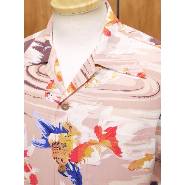 サンサーフ SS38027 GOLD FISH ハワイアンシャツ sunsurf レーヨンシャツ | SUN SURF | 09