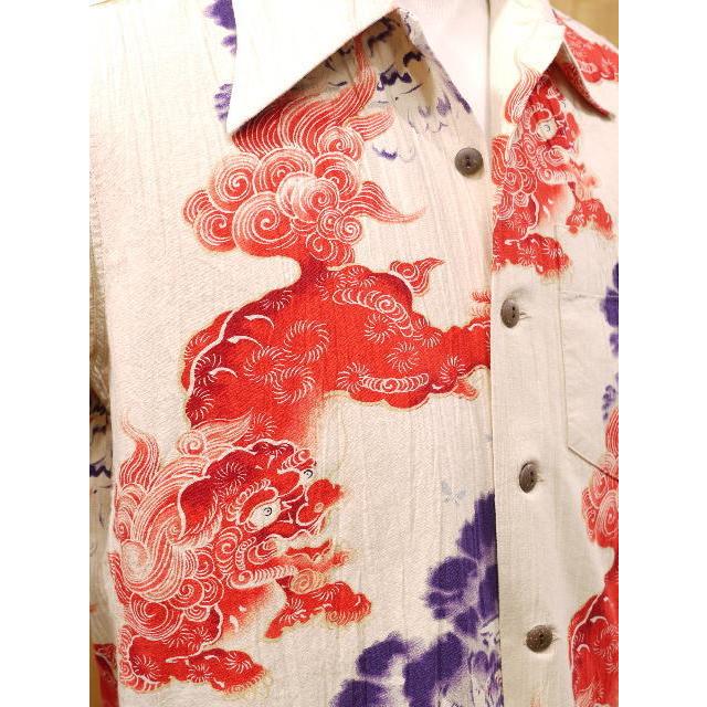 SUGAR CANE サンサーフ KARAJISHI BOTAN 唐獅子牡丹 アロハ