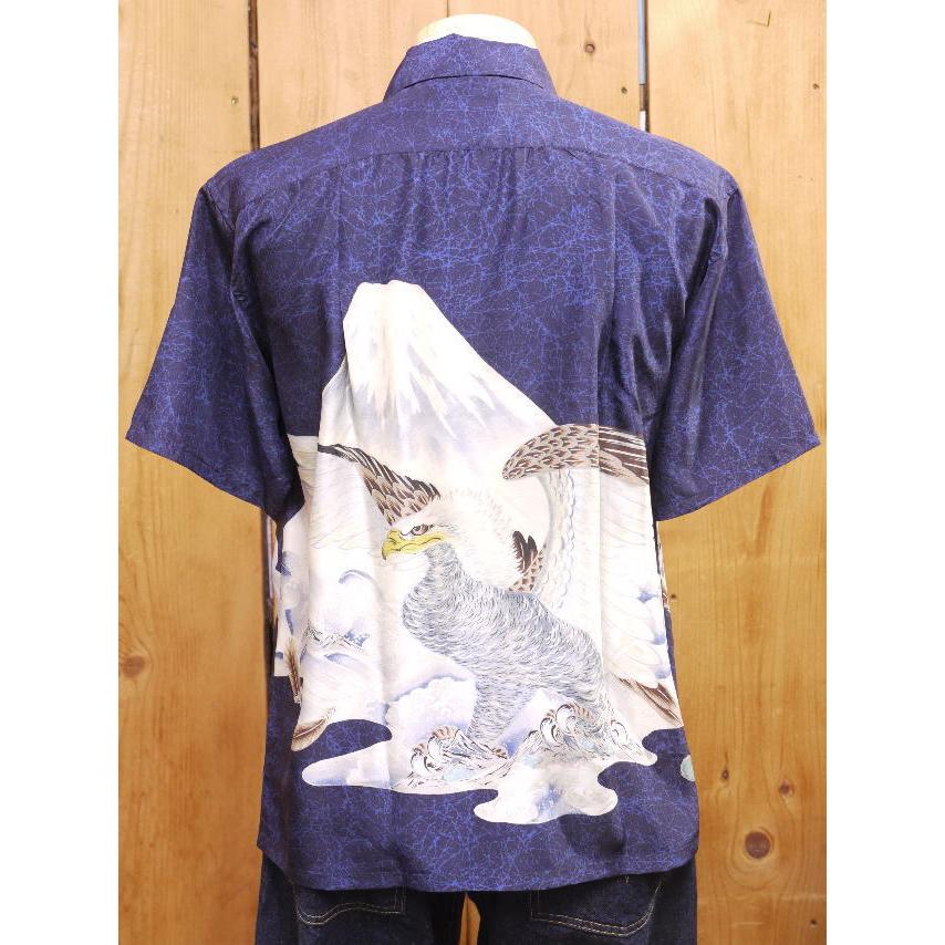 サンサーフ スペシャルエディション 一富士二鷹三茄子 EAGLE & Mt.FUJI SS38850 和柄アロハシャツ sunsurf | SUN SURF | 03