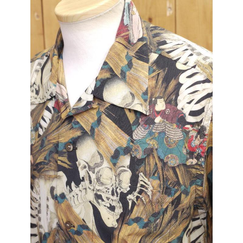 サンサーフ スペシャルエディション 歌川国芳 相馬の古内裏 SS38929 和柄アロハシャツ sunsurf | SUN SURF | 01