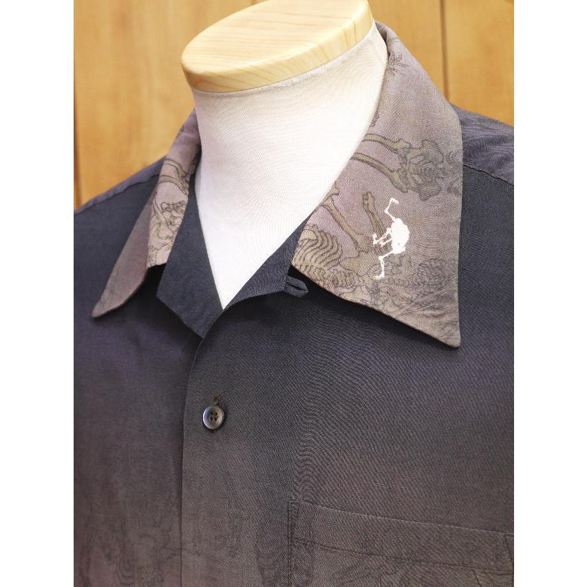 サンサーフ SS39129 スペシャルエディション SUN SURF×河鍋暁斎 画鬼 狂斎 和柄アロハシャツ | SUN SURF | 01