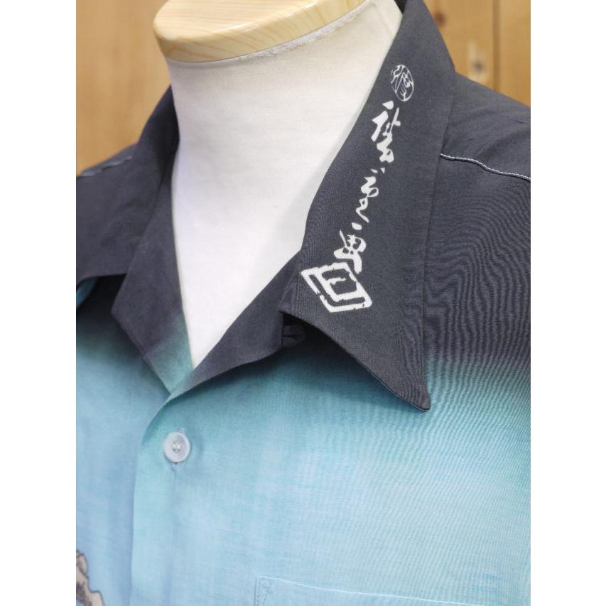 サンサーフ SS39130 スペシャルエディション SUN SURF×歌川広重“HIROSHIGE BLUE” 和柄アロハシャツ | SUN SURF | 01