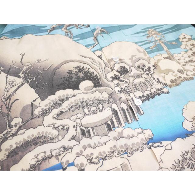 サンサーフ SS39130 スペシャルエディション SUN SURF×歌川広重“HIROSHIGE BLUE” 和柄アロハシャツ | SUN SURF | 02