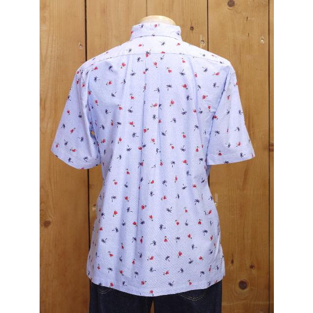 サンサーフ SS39282 フラダンサーオックスフォードボタンダウンシャツ ホワイト ブルー レッド | SUGAR CANE | 15