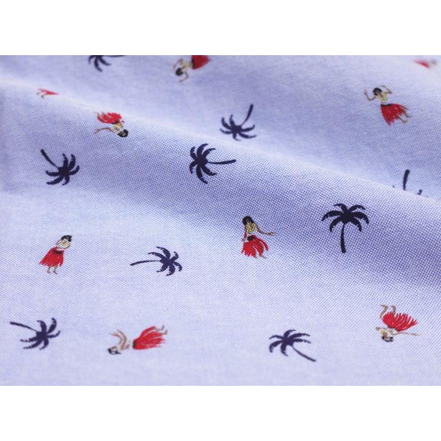 サンサーフ SS39282 フラダンサーオックスフォードボタンダウンシャツ ホワイト ブルー レッド | SUGAR CANE | 18