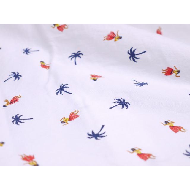 サンサーフ SS39282 フラダンサーオックスフォードボタンダウンシャツ ホワイト ブルー レッド | SUGAR CANE | 08