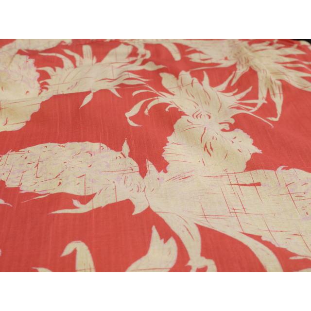 サンサーフ ISLAND PINEAPPLE コットンリネン オープンシャツ ホワイト レッド ブルー  SS39285 | SUGAR CANE | 13