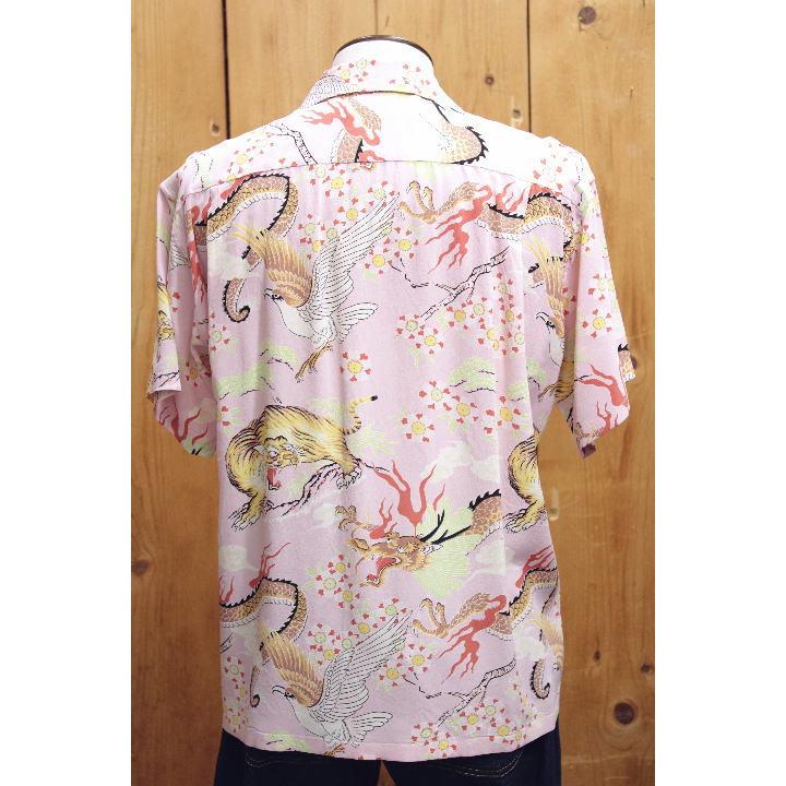 サンサーフ SS39414 THE TRIANGULAR FIGHT ハワイアンシャツ sunsurf レーヨンシャツ | SUN SURF | 02