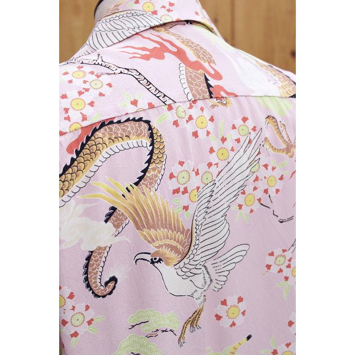 サンサーフ SS39414 THE TRIANGULAR FIGHT ハワイアンシャツ sunsurf レーヨンシャツ | SUN SURF | 04