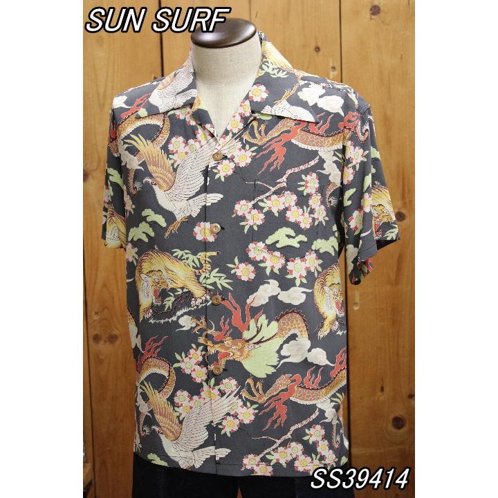 SUN SURF サンサーフ SS39414 THE TRIANGULAR FIGHT ハワイアンシャツ