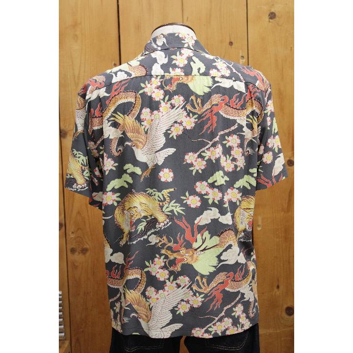 サンサーフ SS39414 THE TRIANGULAR FIGHT ハワイアンシャツ sunsurf レーヨンシャツ | SUN SURF | 07