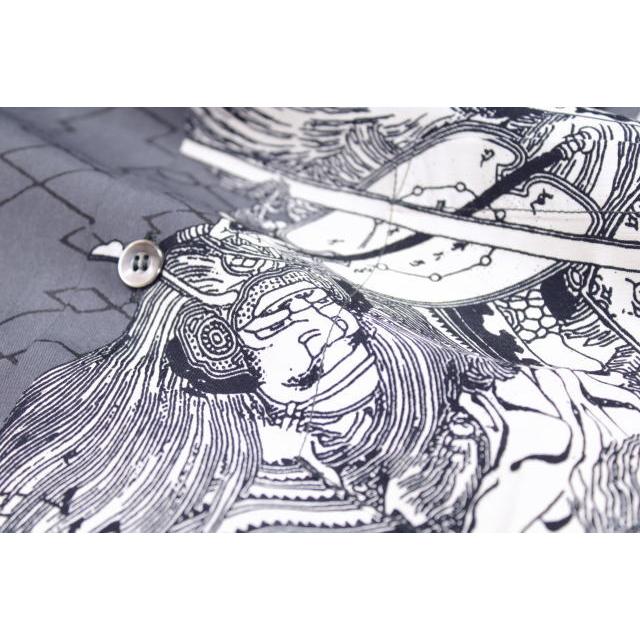 サンサーフ SS39460 スペシャルエディション SUN SURF × 葛飾北斎 SPECIAL EDITION “画本武蔵鐙”  和柄アロハシャツ | SUN SURF | 05