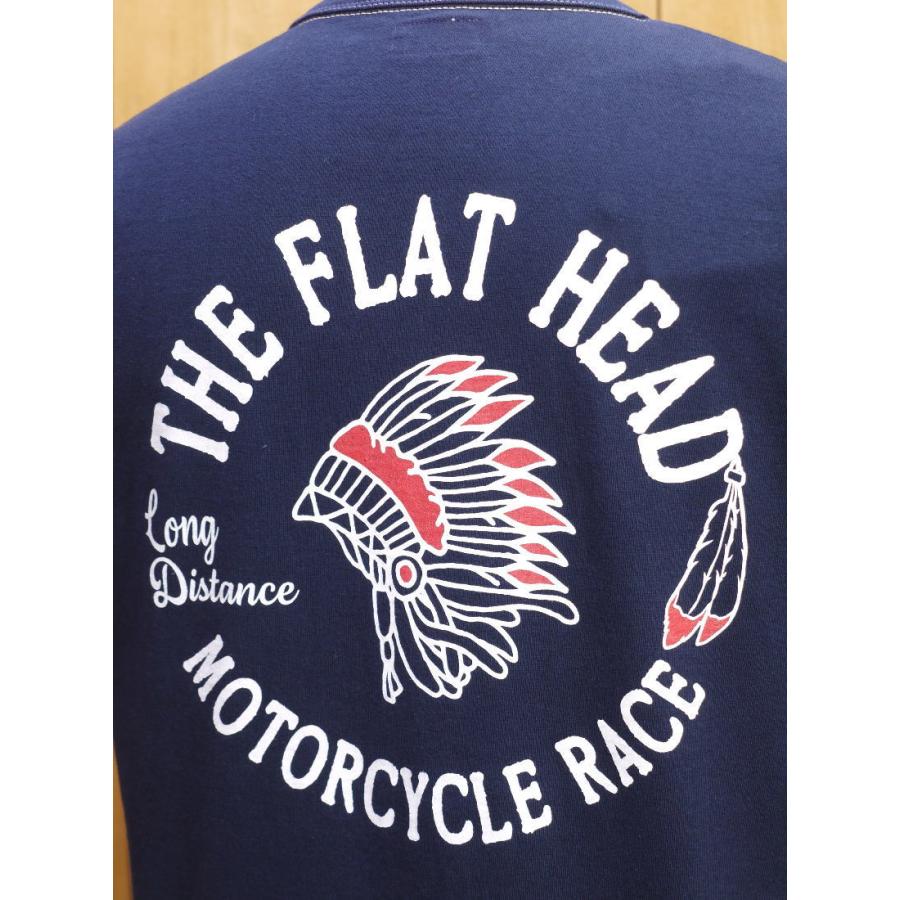 The Flat Head フラットヘッド Tシャツ FN-THC-048 MOTORCYCLE