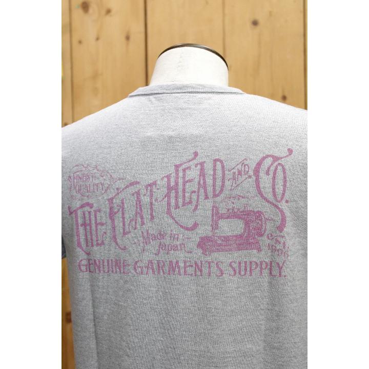 フラットヘッド Tシャツ FN-THC-052 GEUINE GARMENTS 丸胴半袖Tシャツ ホワイト ブラック グレー theflathead | The Flat Head | 15