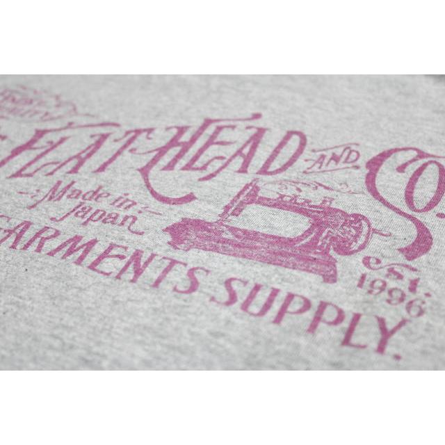 フラットヘッド Tシャツ FN-THC-052 GEUINE GARMENTS 丸胴半袖Tシャツ ホワイト ブラック グレー theflathead | The Flat Head | 03