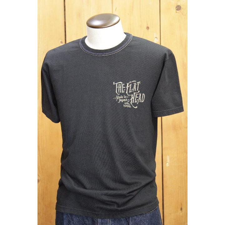 フラットヘッド Tシャツ FN-THC-052 GEUINE GARMENTS 丸胴半袖Tシャツ ホワイト ブラック グレー theflathead | The Flat Head | 05