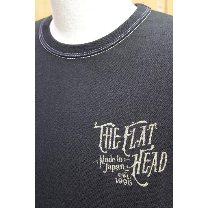 フラットヘッド Tシャツ FN-THC-052 GEUINE GARMENTS 丸胴半袖Tシャツ ホワイト ブラック グレー theflathead | The Flat Head | 06