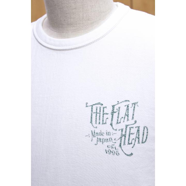 フラットヘッド Tシャツ FN-THC-052 GEUINE GARMENTS 丸胴半袖Tシャツ ホワイト ブラック グレー theflathead | The Flat Head | 10
