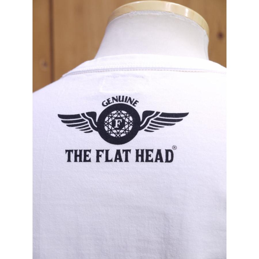 フラットヘッド THE FLAT HEAD 半袖 Ｔシャツ SMALL FLYING WHEEL FN-THC-203 The Flat Head（フラッドヘッド） フラットヘッド Tシャツ FN-THC-203