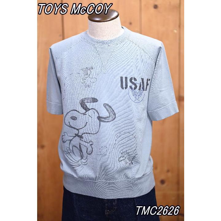 60s スヌーピーハンドペイント 半袖スウェット TOYS McCOY（トイズマッコイ） TMC2626 SNOOPY 
