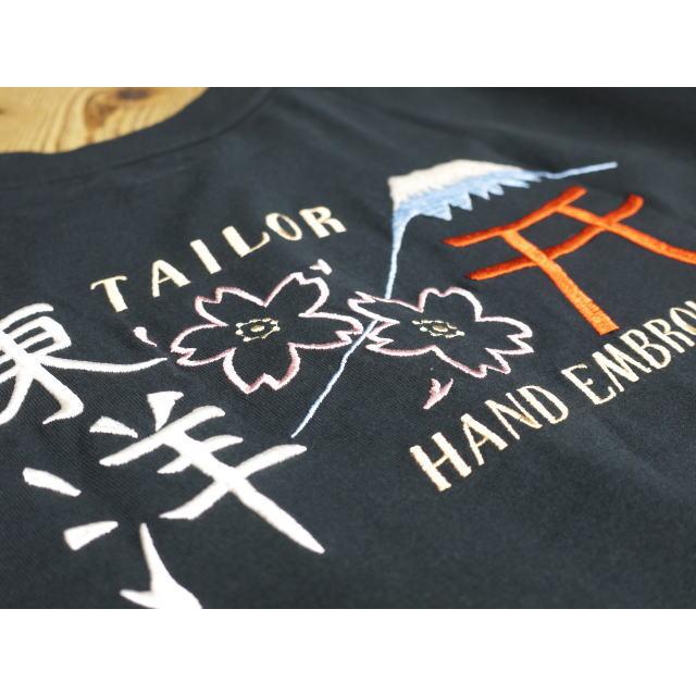 TAILOR TOYO テーラー東洋 スカTシャツ LOGO 半袖Tシャツ ホワイト