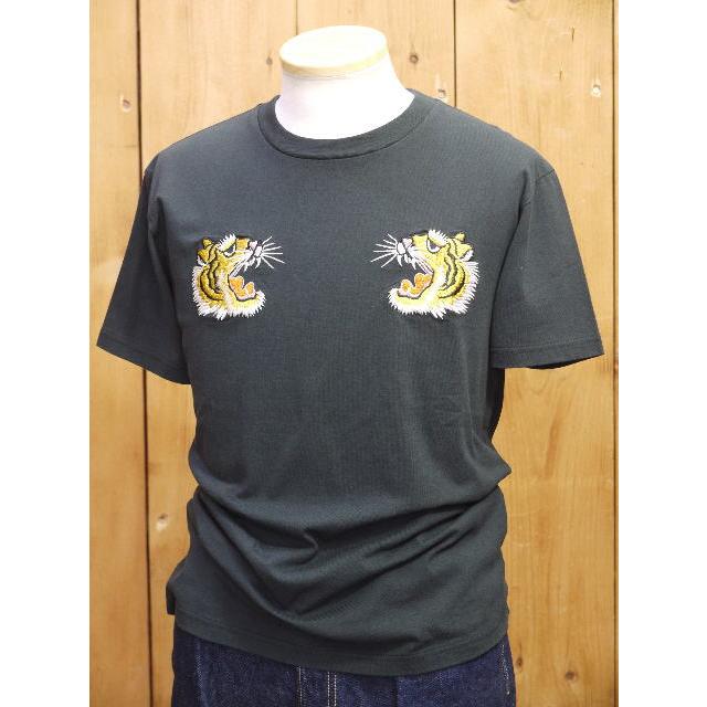 TAILOR TOYO テーラー東洋 スカTシャツ TIGER HEAD 半袖Tシャツ