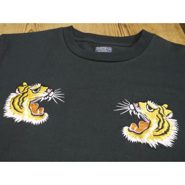 TAILOR TOYO テーラー東洋 スカTシャツ TIGER HEAD 半袖Tシャツ