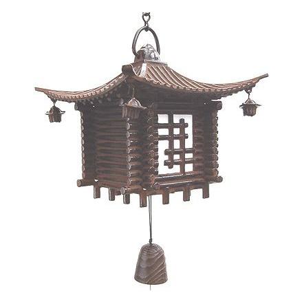 南部鉄器 風鈴 釣灯篭 校倉 大 : クラフトショップ 彩 - 通販