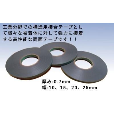 清和産業 構造用両面テープ SSD-07GPT 20mm幅×33ｍ巻き 1ケース 12巻入りの画像