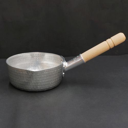 中村銅器製作所 特製 厚口 アルミ 雪平鍋 特注 両口 15cm 打出