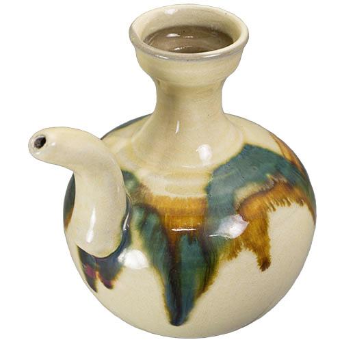 酒器 龍門司焼 からから 徳利 350cc 三彩 : うつわの店 クラフトなかつ