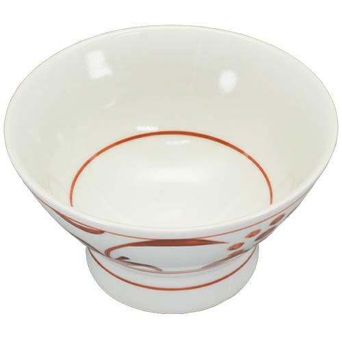 和食器 砥部焼 梅山窯 茶碗 小 11cm 赤 太陽｜craft-japan｜03