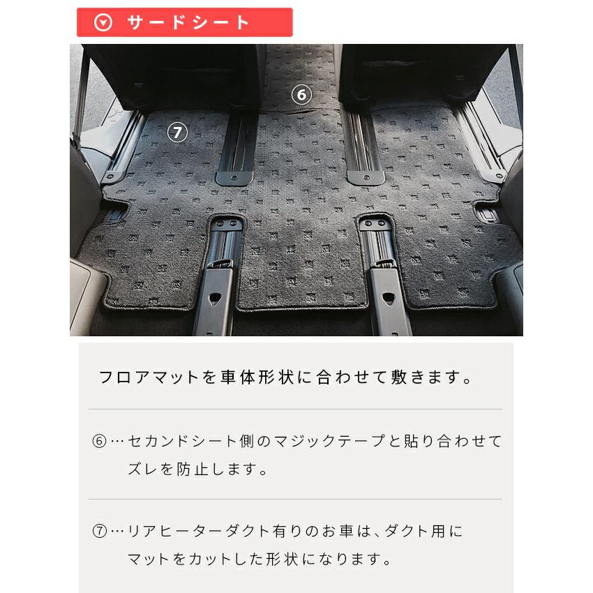 ミツビシ デリカ D5 オプション フロア マット 7人乗り 遮音 吸音 美品 Amazon | フロアマット（吸・遮音機能付き） 国内純正OP