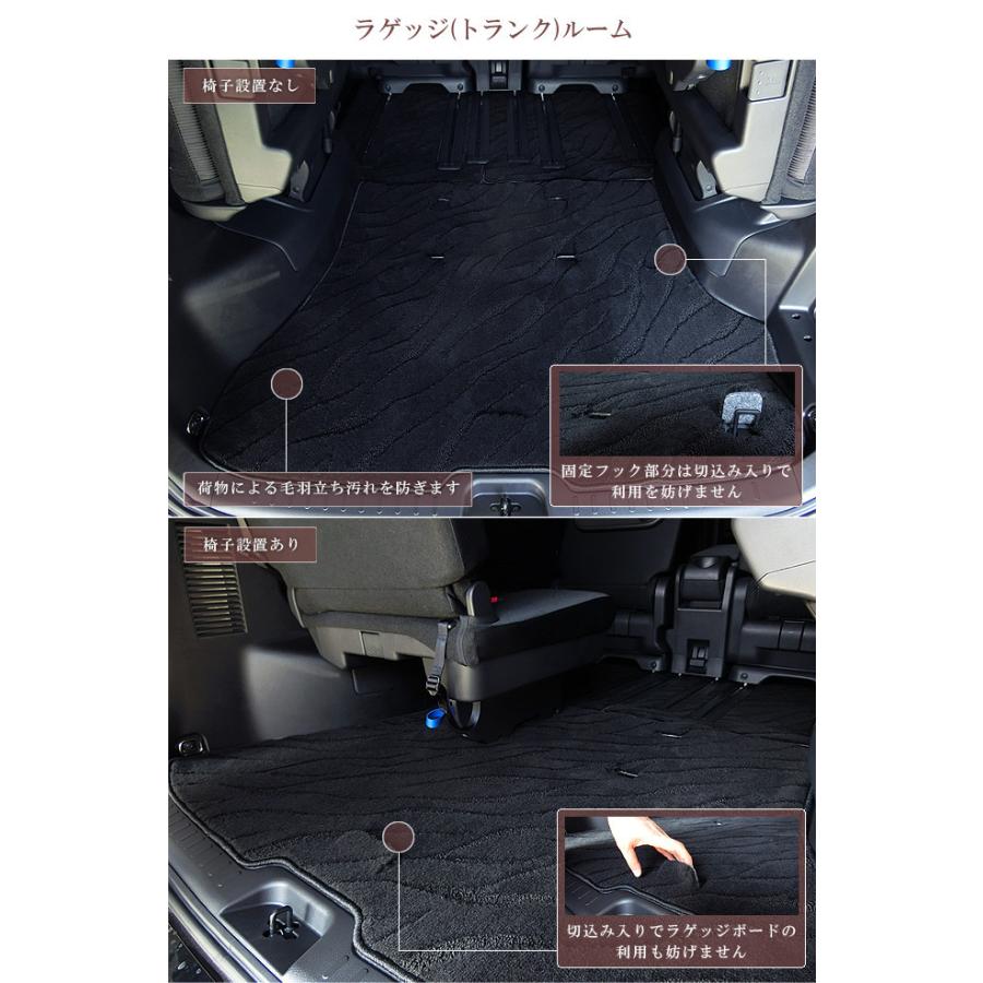 セレナ C27 フロアマット サイドステップマット ラゲッジマット