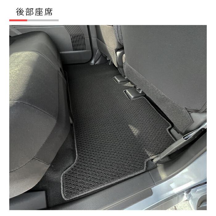 日産（NISSAN） サクラ フロアマット ラゲッジマット セット ラバー