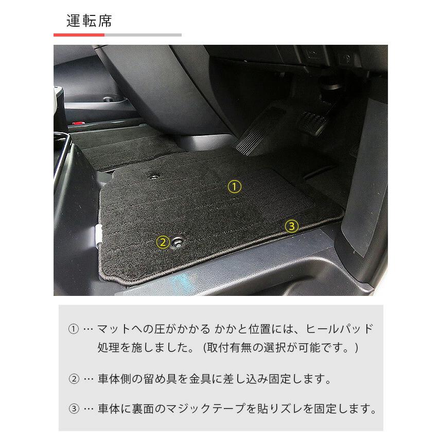 アルファード トヨタ 30系 フロアマット 運転席専用 STDマット