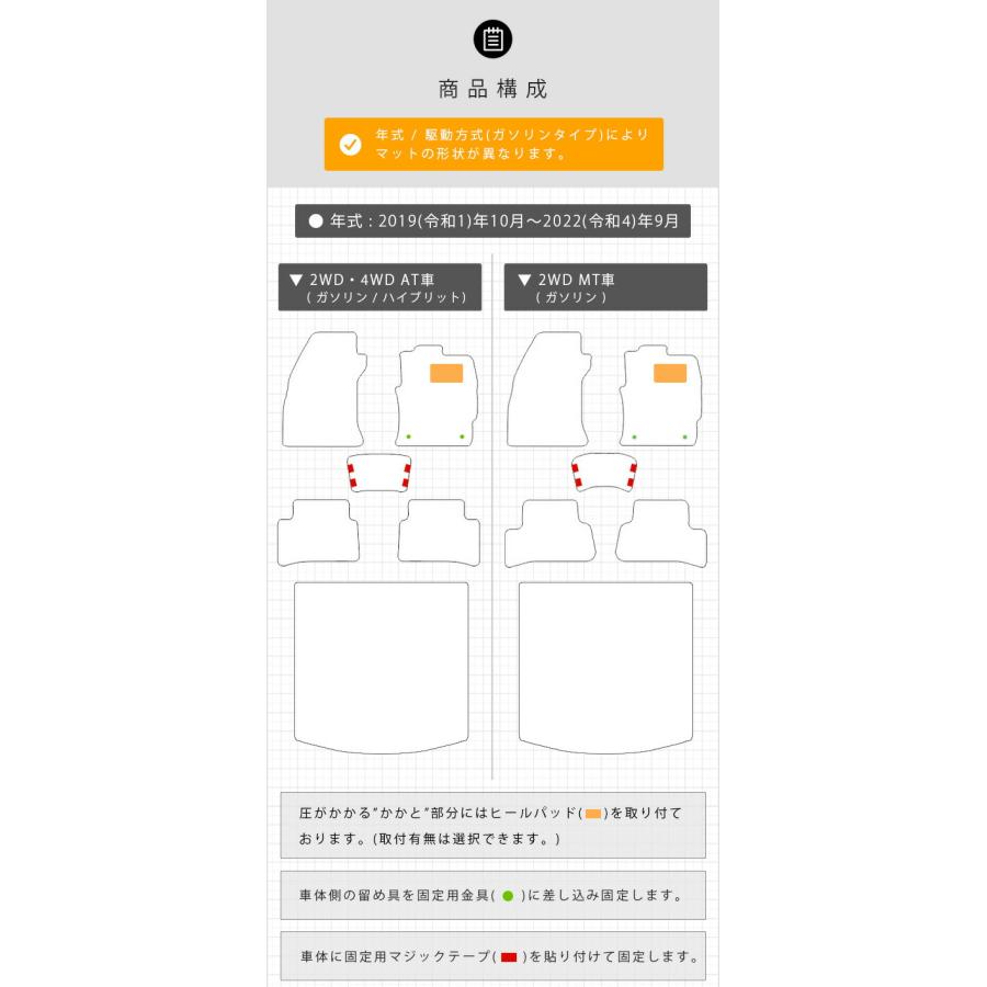 トヨタ　カローラツーリング　フロアマット　ラゲッジマット　カーマット　カスタム　STシリーズ　内装　内装パーツ　専用　車用品　マットセット　アクセサリー　210系