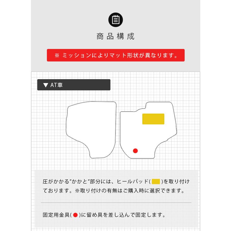 ダイハツ（DAIHATSU） ハイゼットトラック フロアマット STシリーズ