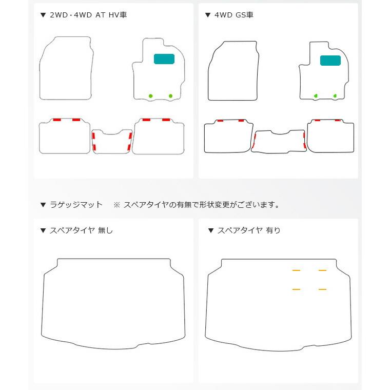 トヨタ　ヤリス　フロアマット　セット　STDシリーズ　フロアマット　ラゲッジマット　カーマット　カスタム　パーツ　マット　TOYOTA　YARIS