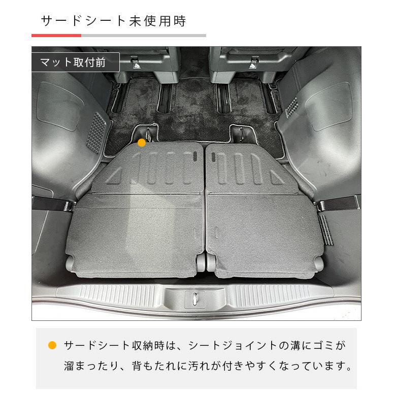 ホンダ（HONDA） ステップワゴン RP6 RP7 RP8 ラゲッジマット ラバー